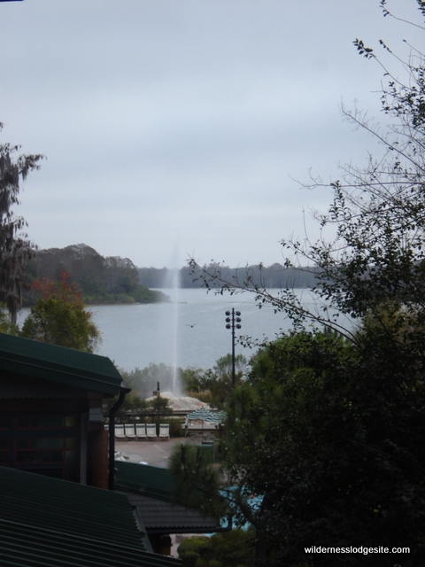 Geyser Erupting--View from 4th Floor